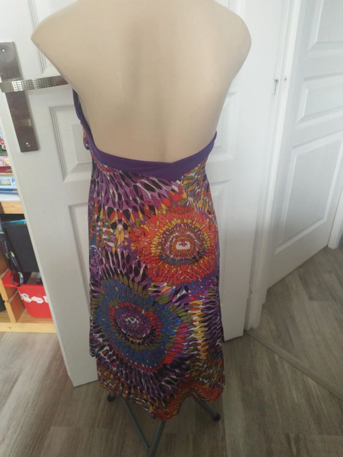 Robe coloré purple jam taille L - photo numéro 4