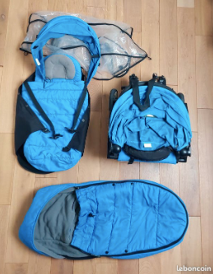 Poussette yoyo avec packs, chancelière et accessoires - photo numéro 3