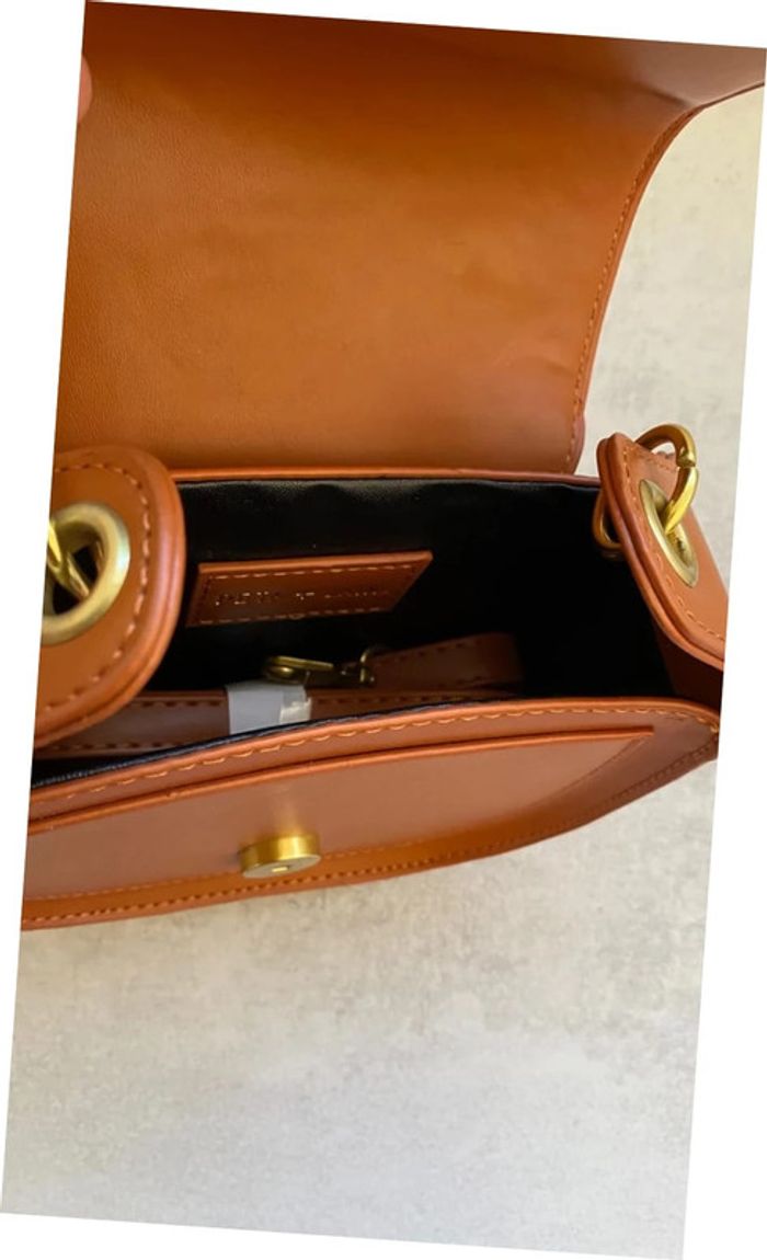 Sac a main neuf marron à bandoulière - photo numéro 3