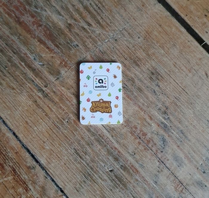 Mini Carte Amiibo NFC Animal Crossing Nintendo Elvis - photo numéro 2