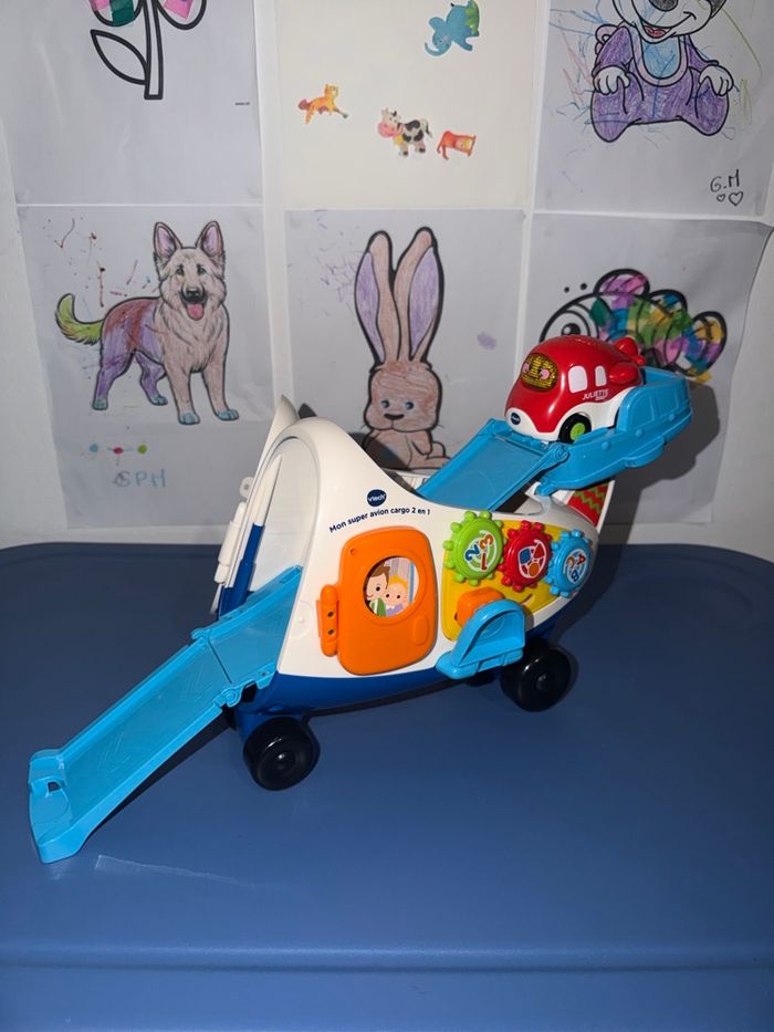 Gros lot tutut bolid 1 garage + 1 circuit + 1 avion + 6  véhicule - photo numéro 6