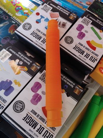 Pop tube orange