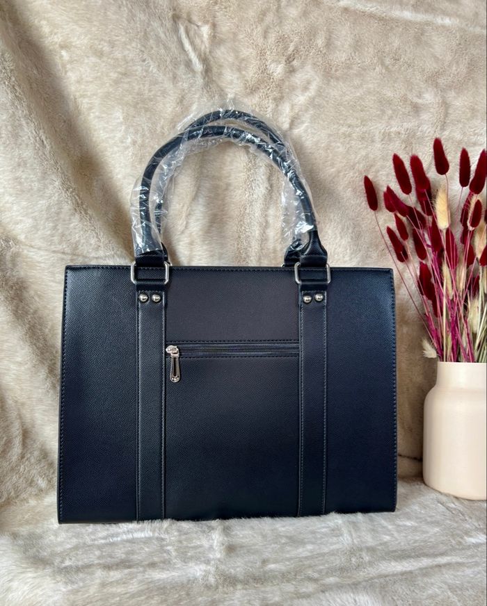 Sac cabas Flora & Co noir neuf avec étiquette – élégant & fonctionnel - photo numéro 3