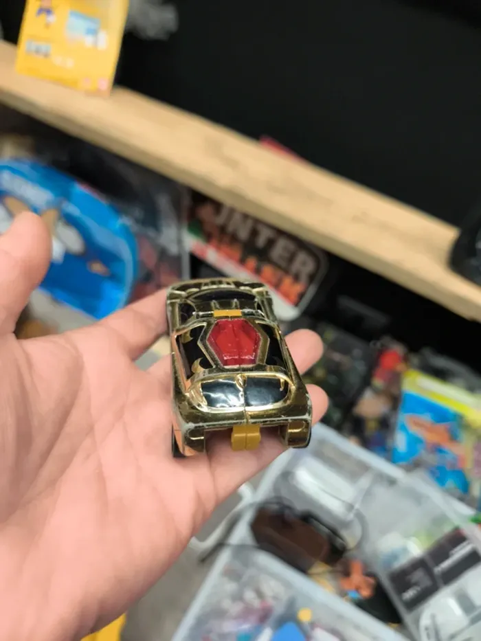 Robot boot Takara 1995 dinosaure rex doré golden or brave goldran nagoya dragon power transformers - photo numéro 6