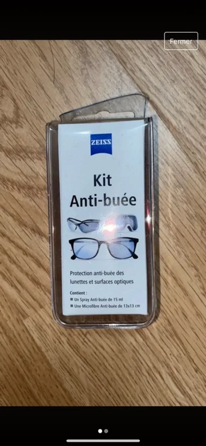 Kit anti bue pour yeux