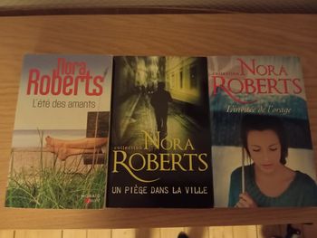3 romans de Nora Roberts 