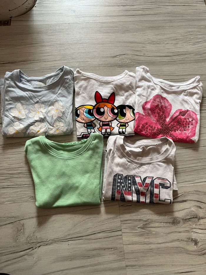 Lot t-shirt manches courtes