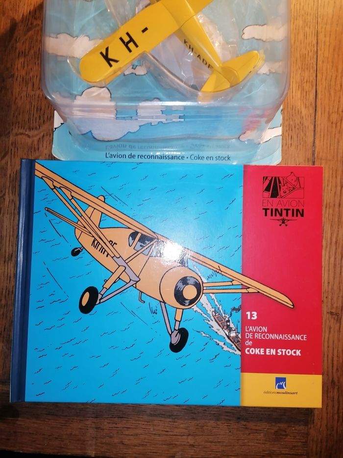 Tintin Avion N13 L avion de reconnaissance - photo numéro 3
