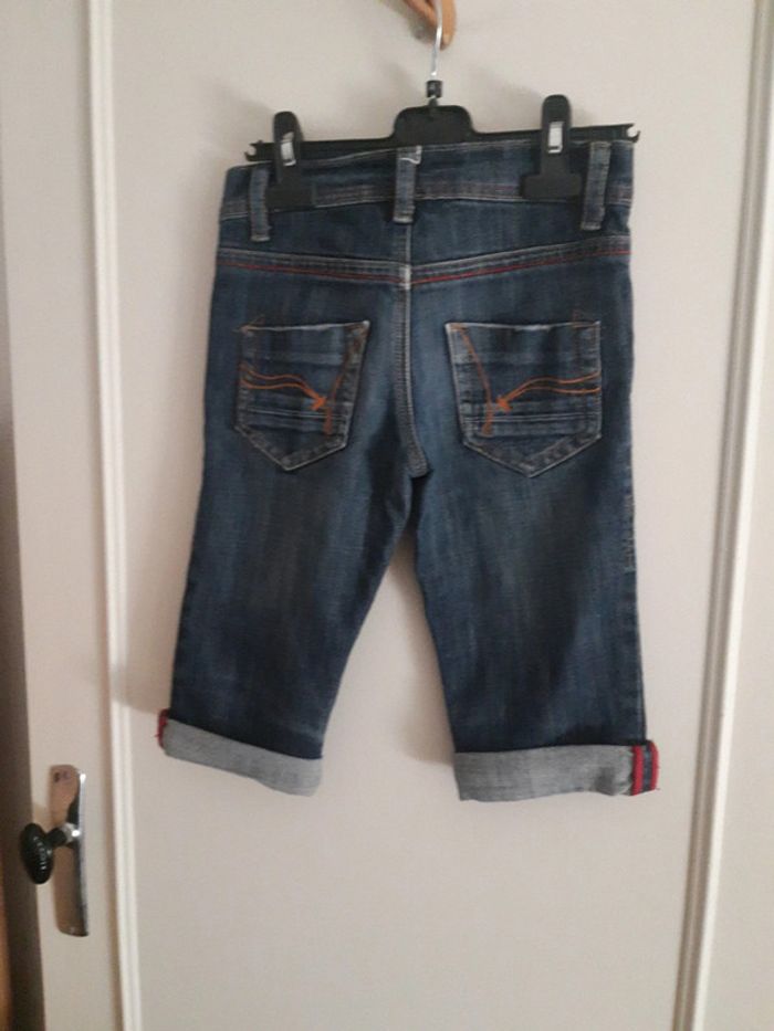 Bermuda en jeans sismix - photo numéro 3