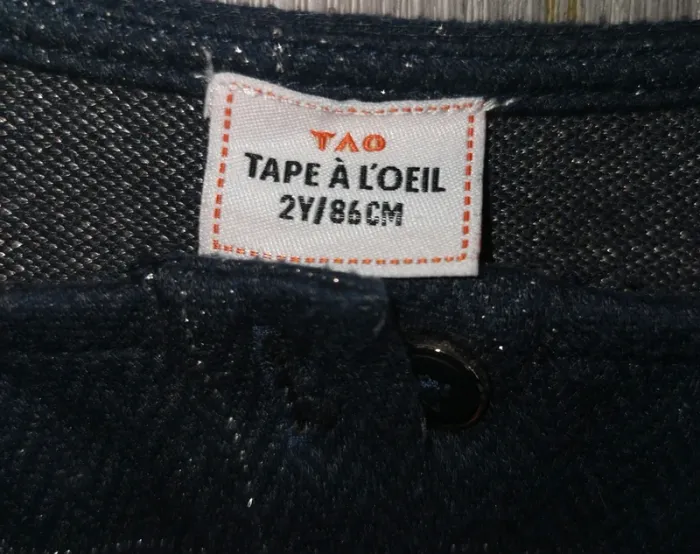 Combishort fille 2 ans tao - photo numéro 2