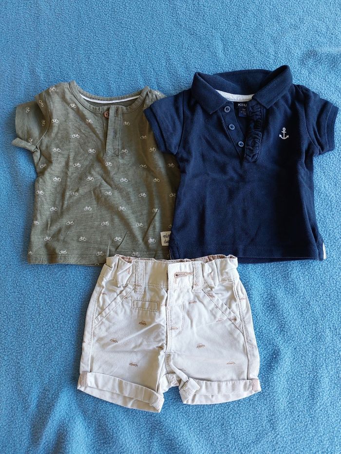 Ensemble 3 pieces été 3 mois