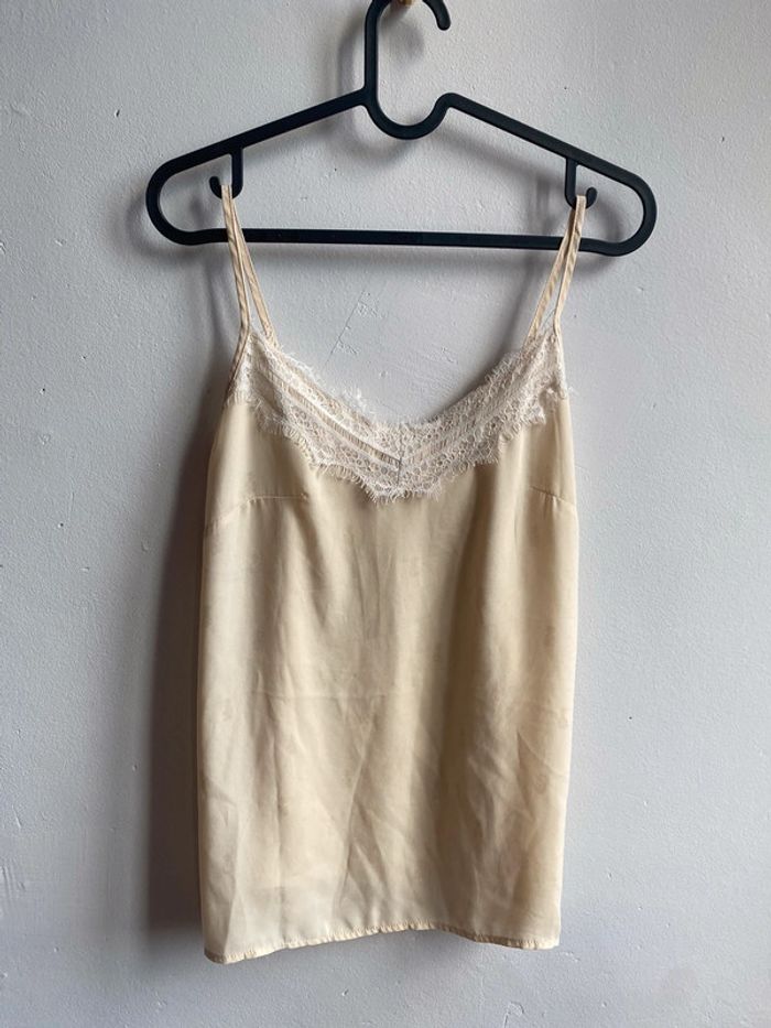 top beige taille S - photo numéro 6