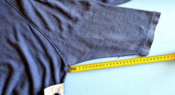 Pull court bleu femme T1/36 - photo numéro 7