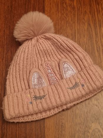 Bonnet licorne kiabi taille 2/3 ans