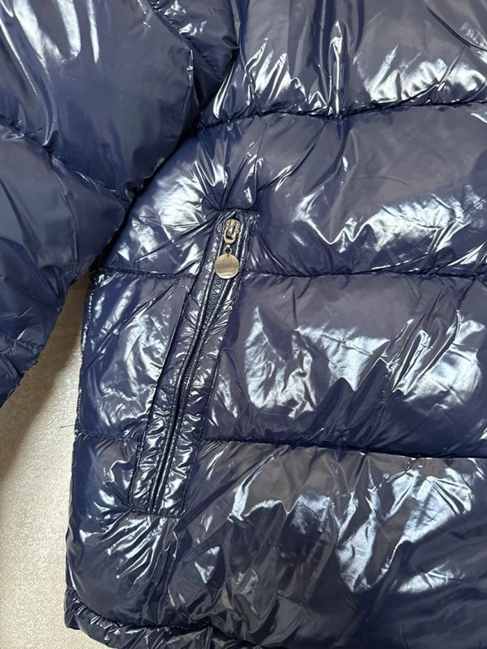 Doudoune brillante à capuche – Taille M – Neuve avec étiquette – Bleu marine - photo numéro 2