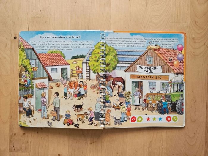 Livre interactif Tiptoi Mon imagier à la ferme - photo numéro 9
