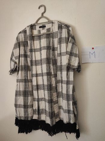 28 –Gilet kimono à carreaux ✨