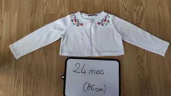 boléro taille 24 mois, 86 cm