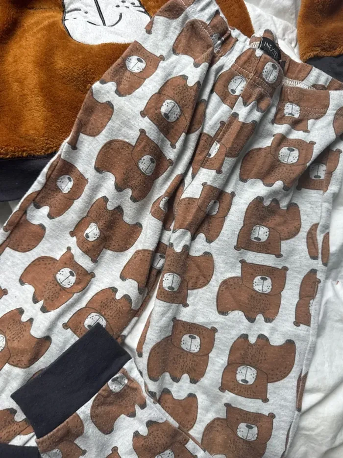 Pyjama hiver nounours 8 ans garçon - photo numéro 2
