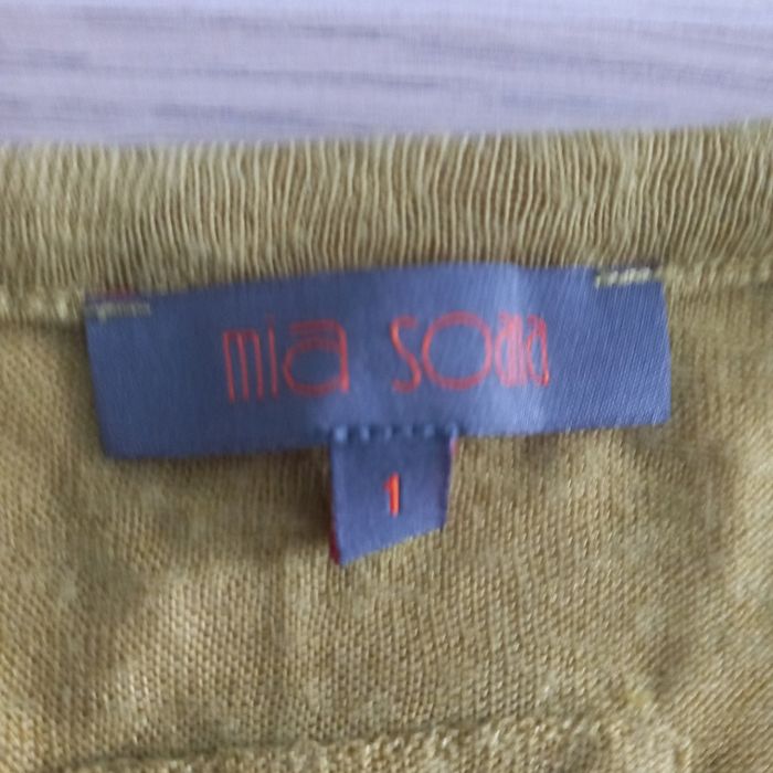 Gilet femme moutarde Mia Soana taille S - photo numéro 3