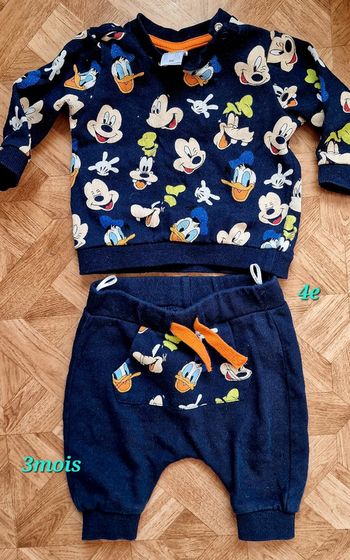 Ensemble 3mois disney