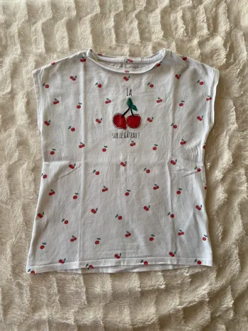 T-Shirt cerises verbaudet