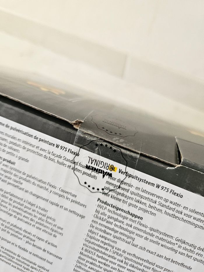 🎨 Idée cadeau : Pistolet à peinture Wagner W975 Flexio neuf dans l'emballage - photo numéro 2