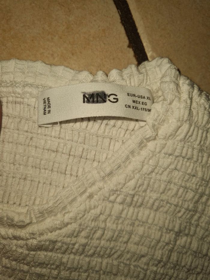 Haut mango effet gaufré xl - photo numéro 3