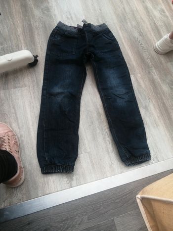 Jean taille élastique T. 140