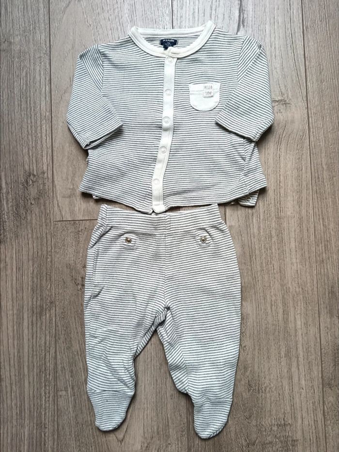 Pyjama 2 pièces Kiabi 3 mois