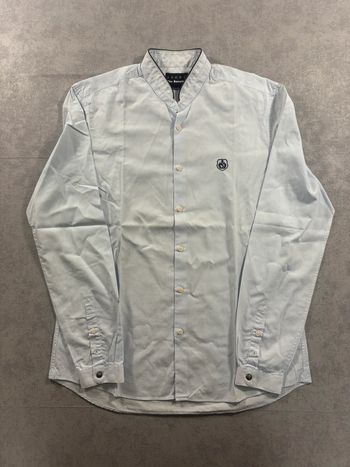 Chemise rayés blanche et Bleu The Kooples Sport Taille M