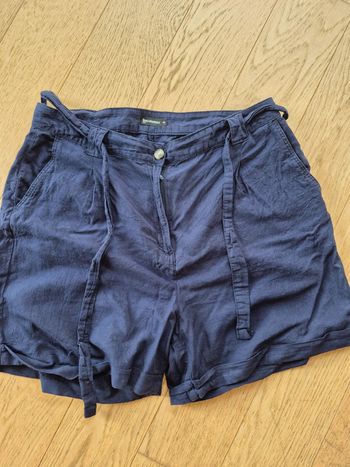 Short lin et coton