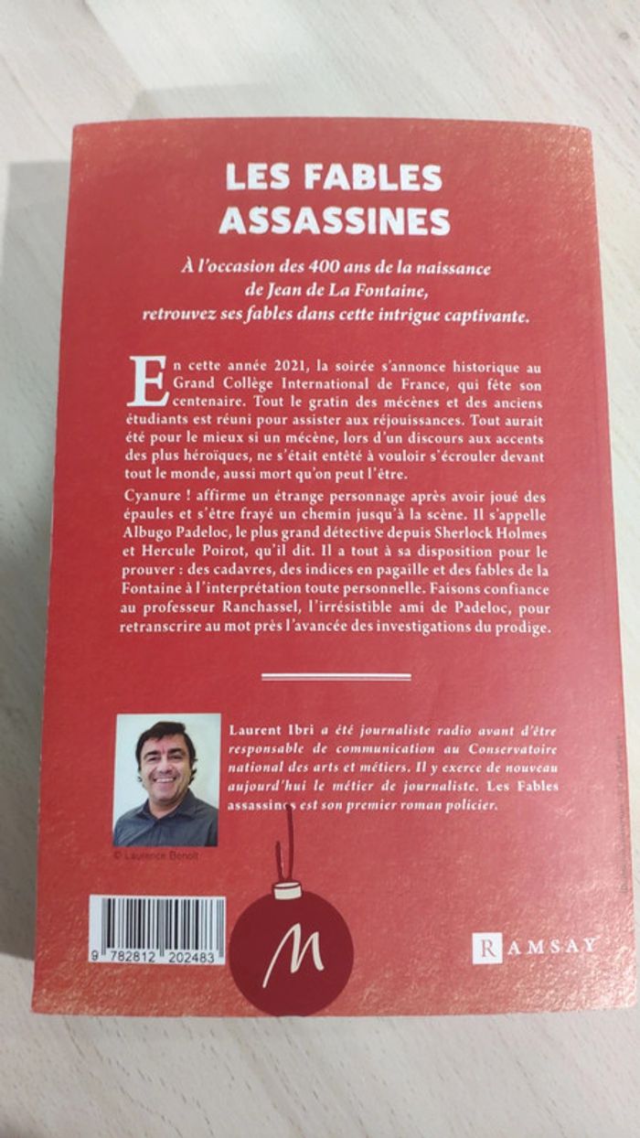 Livre grand format policier les fables assassines Ibri - photo numéro 6