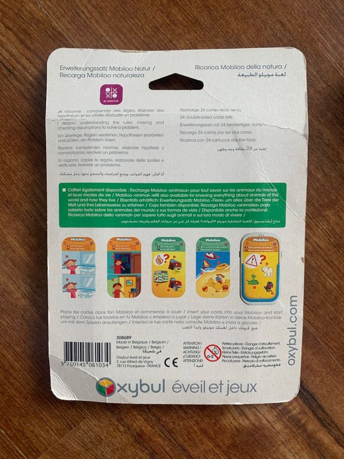 Jeux Mobiloo. Console tactile anglais. Bilingue. - photo numéro 2