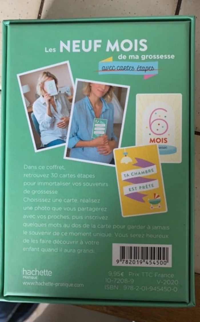 Carte étapes grossesse