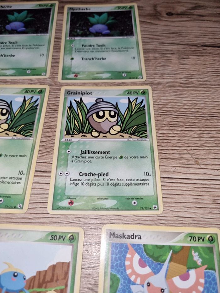 7 carte pokémon 2005 légende oublié - photo numéro 5