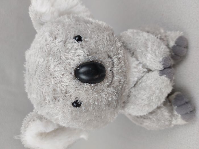 Peluche doudou Koala gris blanc 22 cm ZOOPARC BEAUVAL - photo numéro 2