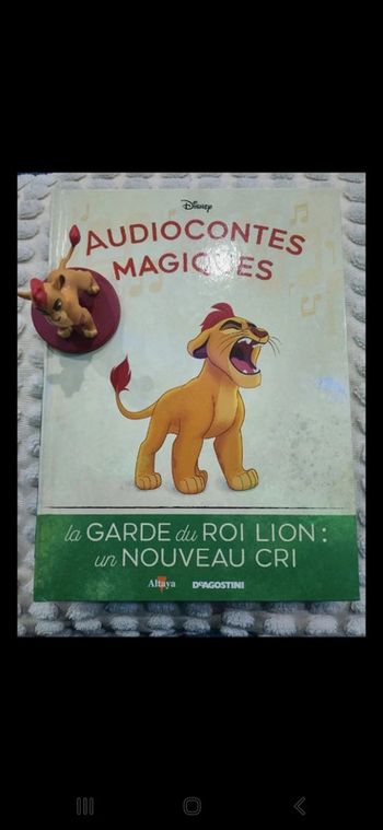 84ème audioconte magique collection altaya deagostini livre et figurine disney audio conte
