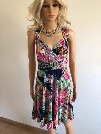 Robe imprimée neuve sans manches Morgan taille 36 (valeur 55€)