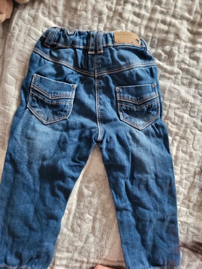 Jean bleu tape à l'œil 12 mois - photo numéro 3