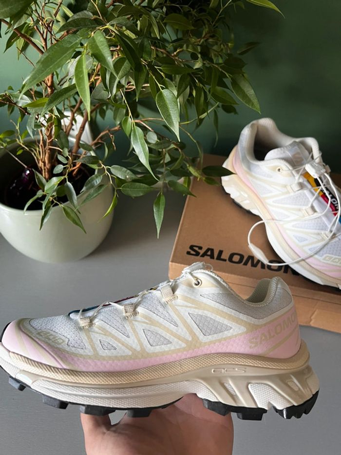 Salomon XT-6 – Fairy Tale / Amande Lait - photo numéro 3