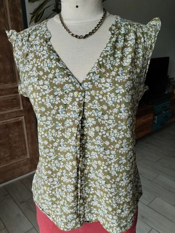 Blouse sans manches Liberty 💚