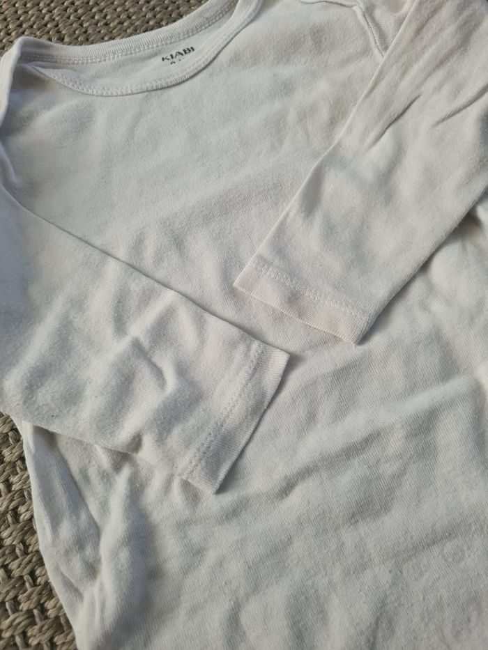 Lot de 3 bodies mixtes manches longues - 24 mois - photo numéro 2