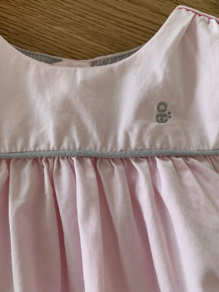 Robe rose pale doublée - photo numéro 2