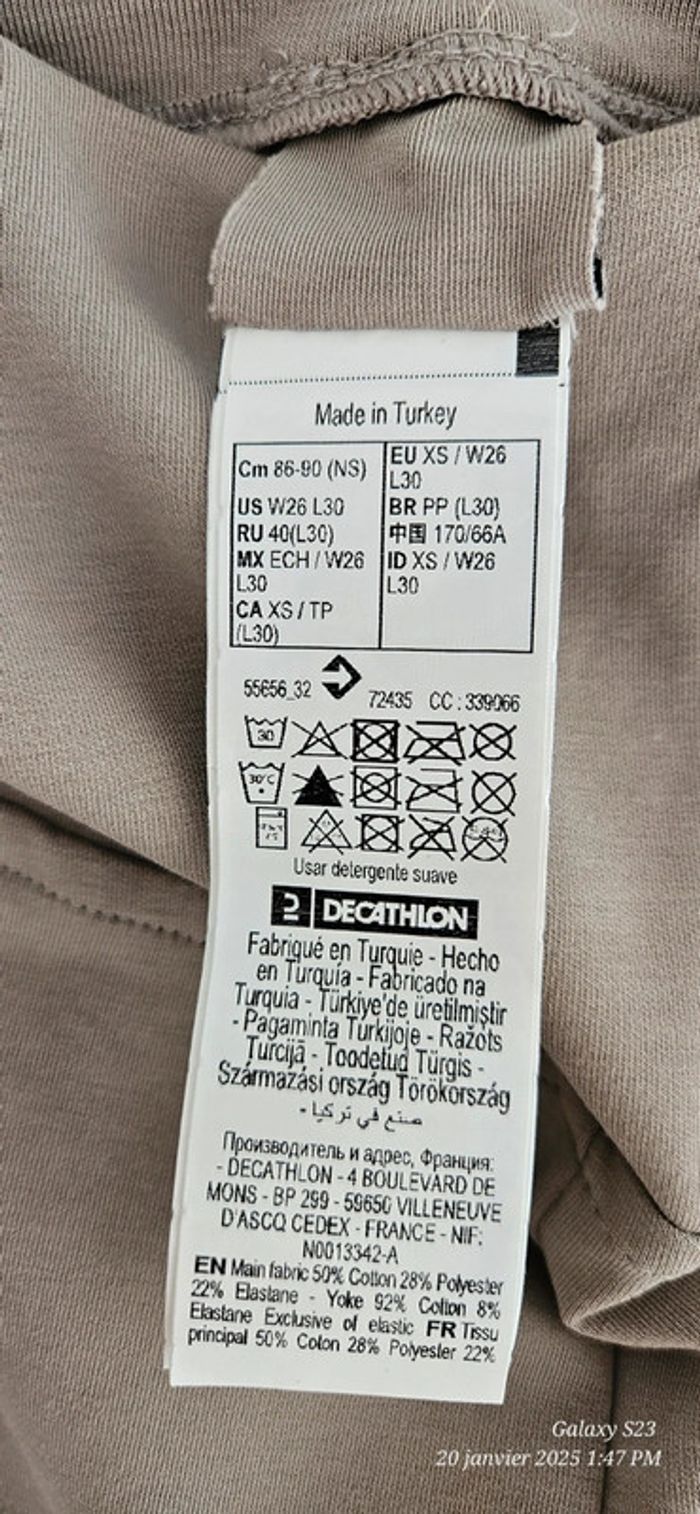 2 leggings de sport taille xs - photo numéro 10