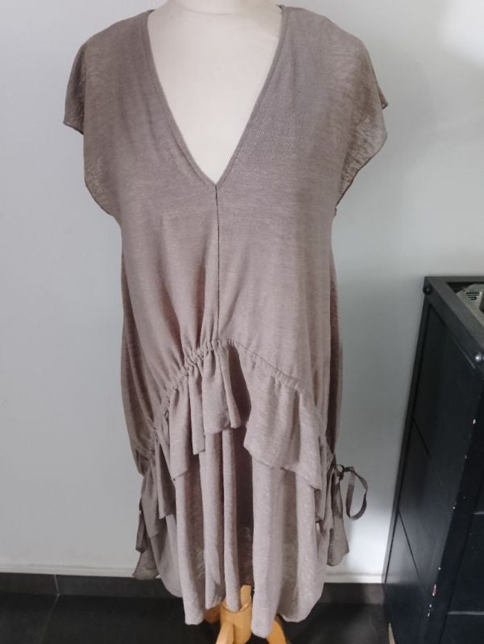 Robe manches courtes Zara