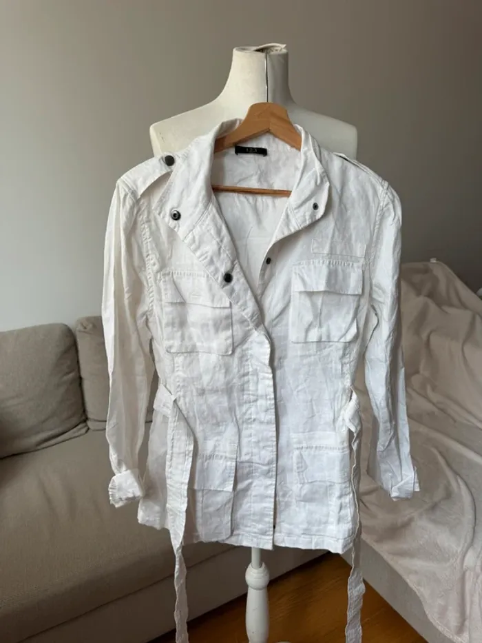Jolie veste Coton Lin femme 123