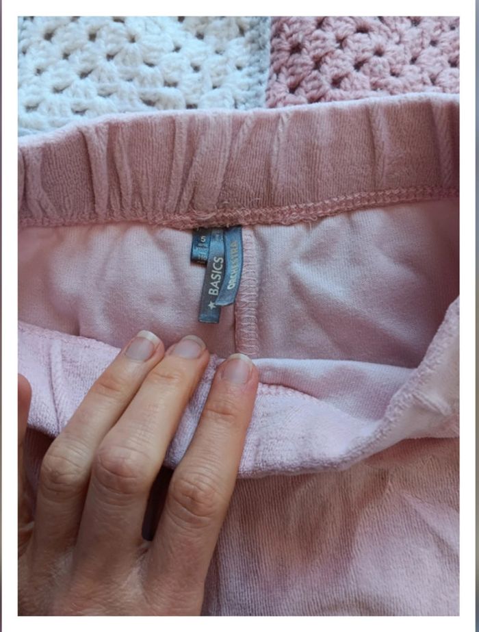 Pantalon pyjama velours 5 ans - photo numéro 2