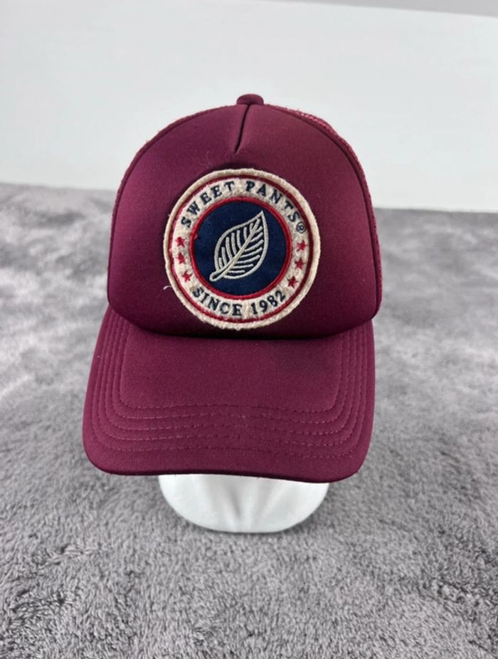 Casquette Sweet Pants Bordeaux réglable – Taille unique