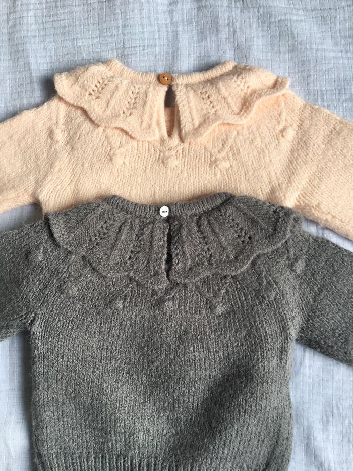Lot de 2 pulls 1 mois - photo numéro 2